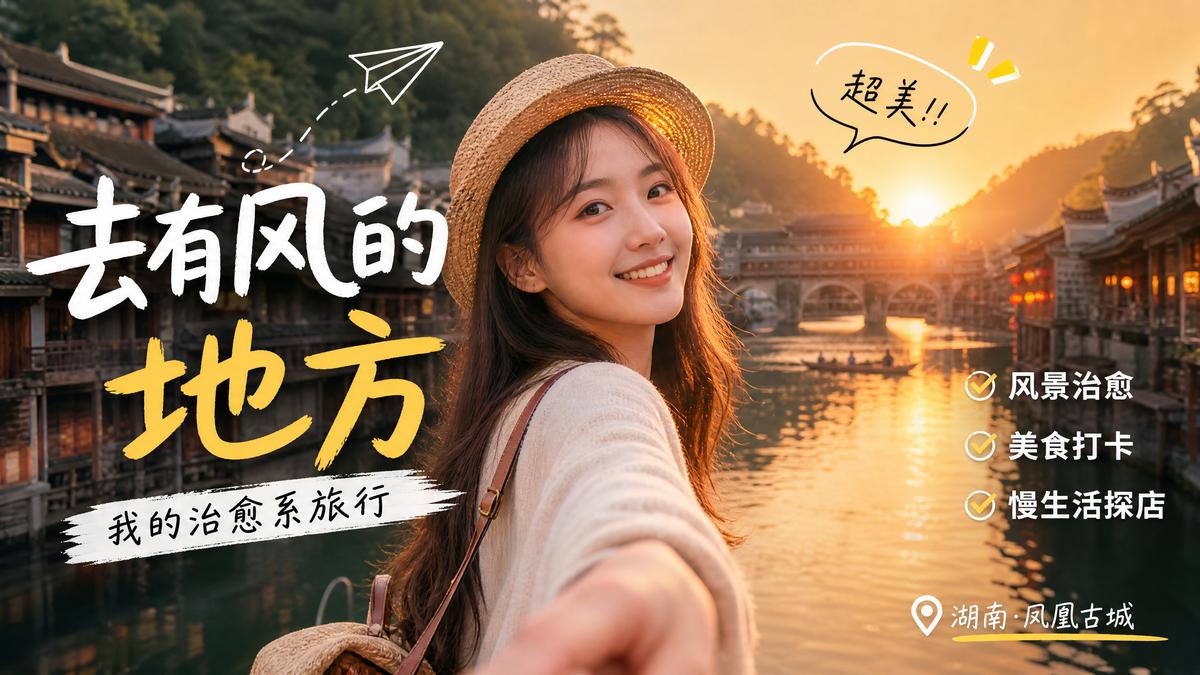 抖音网红旅行vlog